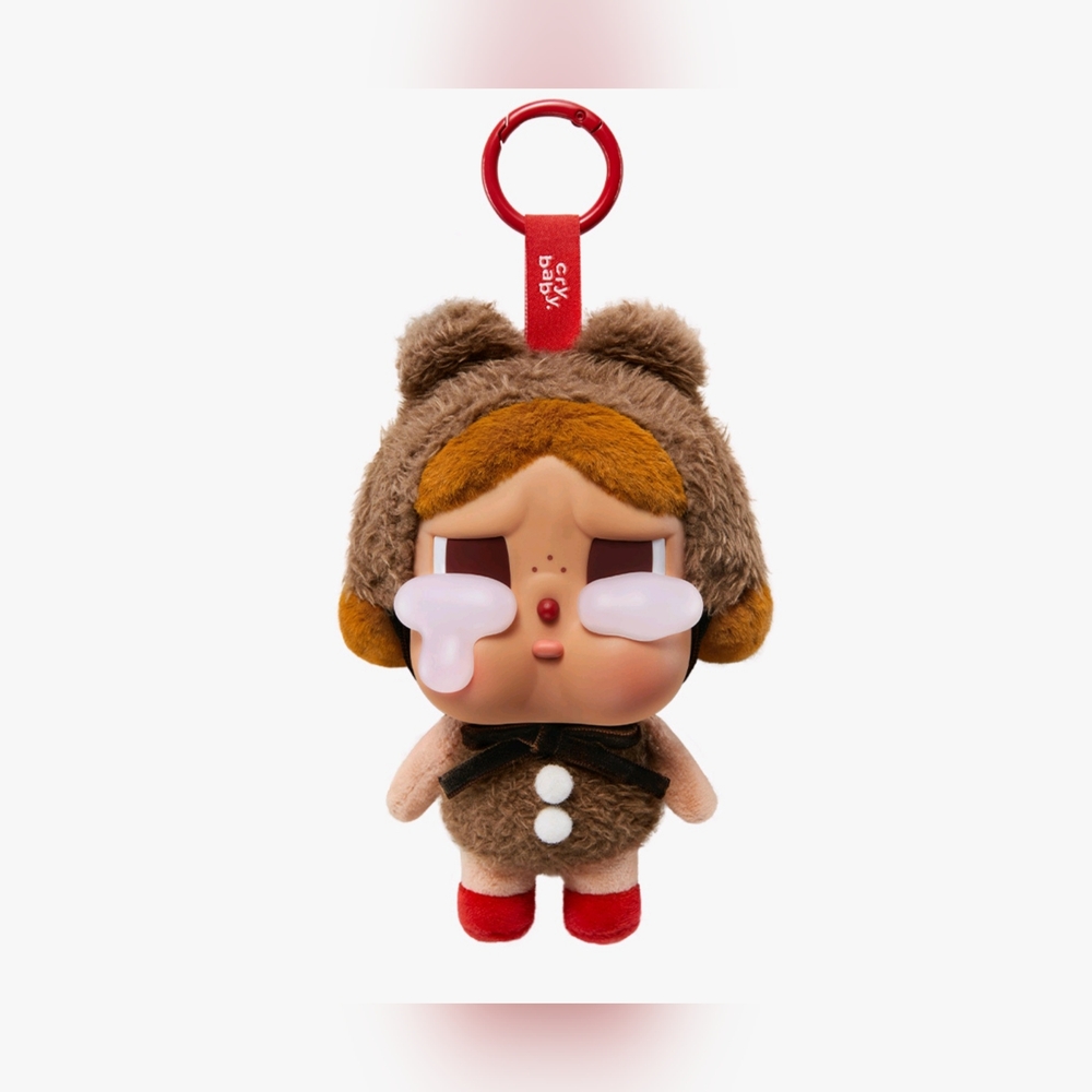 ☆SOLD☆POPMART: Crybaby Crying Again plush pendant: Love makes us cry